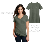 Women’s Perfect Blend V-Neck  EE Tee 